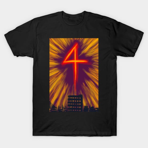 "4"  --  oils in ProCreate T-Shirt by Rick714